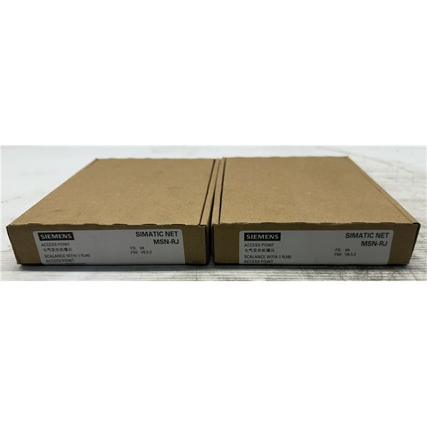 (2) Siemens #6GK5774-1FX00-0AB0 Scalance W774-1 RJ45 Access Point