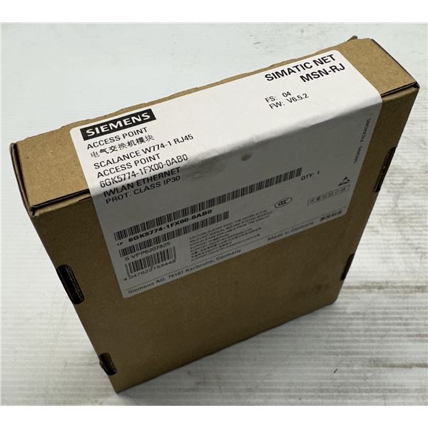 Siemens #6GK5774-1FX00-0AB0 Scalance W774-1 RJ45 Access Point