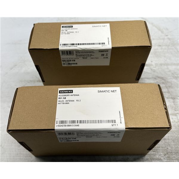 (2) Siemens #6GK5795-6MN10-0AA6 IWLAN-Antenna