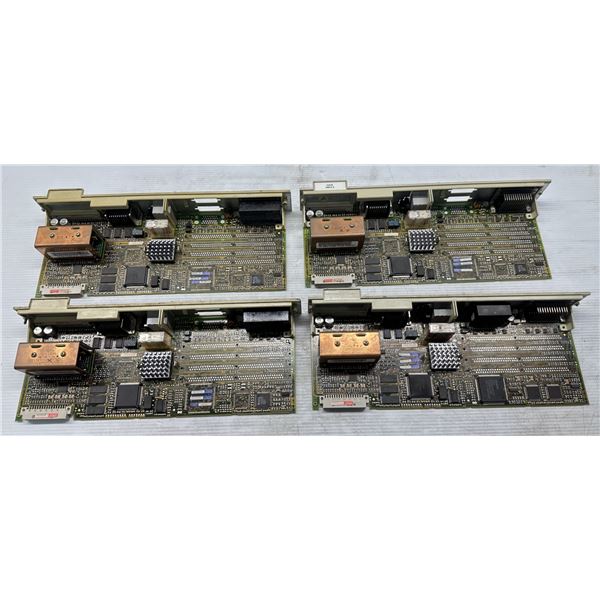 (4) Siemens #6SN118-0DM11-0AA1 Circuit Boards