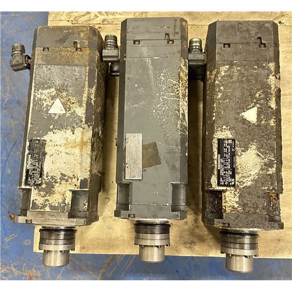 (3) Siemens #1FT6064-6AK71-3AB2 3~Motors