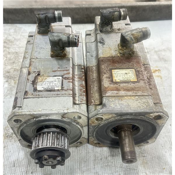 (2) Siemens #1FK7063-5AF71-1AH0 3~Motors