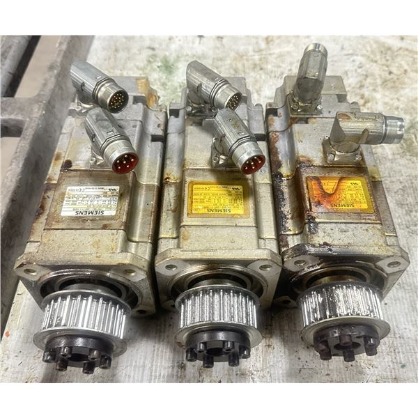 (3) Siemens #1FK7042-5AF71-1AH0 3~Motors