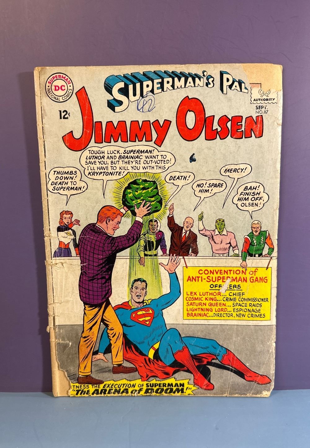Superman's Pal Jimmy Olsen #87 (DC, 1963) Silver Age Comic
