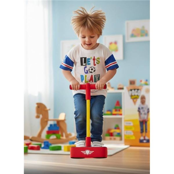 Pogo Jumper for Ages 3 and up with Strong Rope and Safe NBR Material