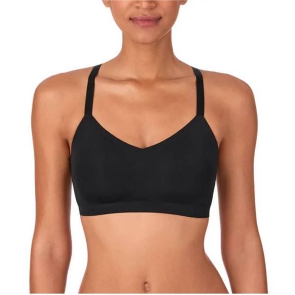 Halston Seamless Bra 2-Pack, XL/TTG, Black/Beige