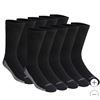 Image 1 : Dickies Men’s Dri-Tech Performance Crew Socks, Size 6-12, 10 Pairs