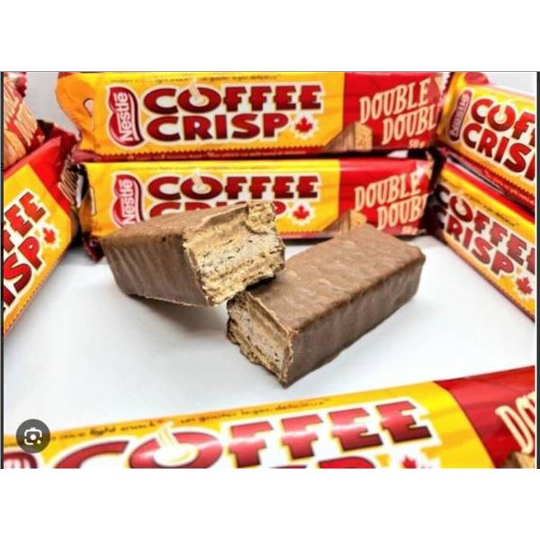 Nestle Coffee Crisp Double Double 24 x 50 g Wafer Bar Pack
