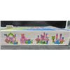 Image 3 : 200-Piece Princess Castle Magnetic Block Cube Set for Ages 3+