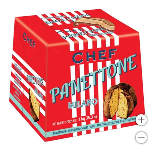 Chef Panettone Milano Net Weight 1 kg