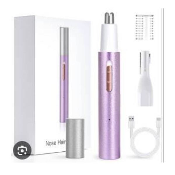 XJQ-3029-2T-PL Nose Hair Trimmer with Rechargeable Design and Waterproof Features