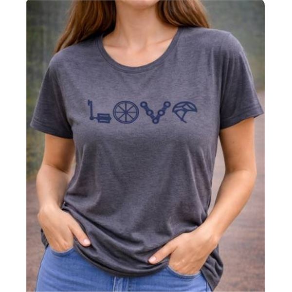 River Wear Medium T-Shirt With Bike