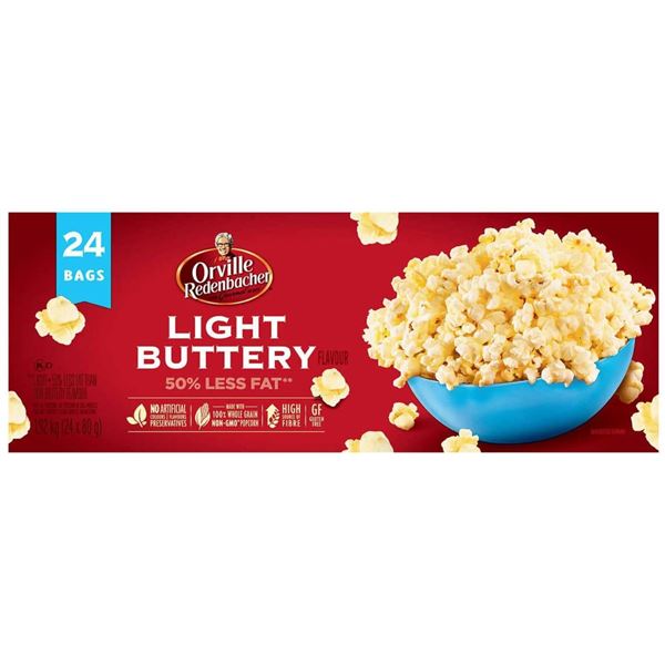 Orville Redenbacher Gourmet Microwave Popcorn 24 x 80g Packets