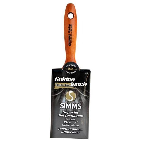 Simms Golden Touch Paint Brushes, 1.75-Inch, Pack of 5