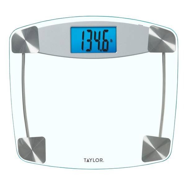 Taylor Glass Digital Scale With Weight Tracking