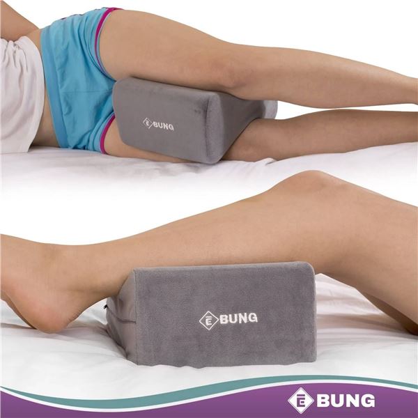 Ebung Knee Pillow for Side Sleepers with Washable Cover