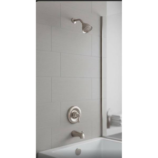 Moen Caldwell Spot Resist Bathroom Faucet Set (Model 82426EPSRN)