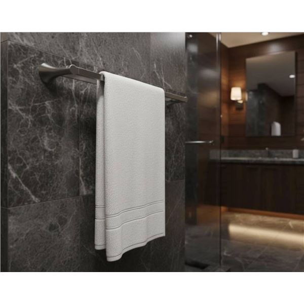 Moen Mikah 24-Inch Double Towel Bar in Brushed Nickel