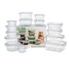 Image 1 : Glasslock 28-Piece Glass Container Set – Oven-Safe, 450°F