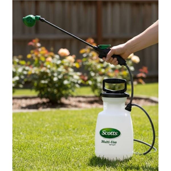 Scotts Multi-Use Sprayer with 3-in-1 Nozzle and 1-Gallon Capacity