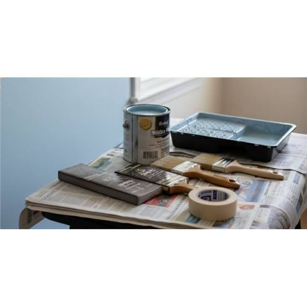 4 Paint Brushes Including Golden Touch and Fat-Boy XL 2.5-Inch