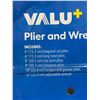 Image 3 : VALU+ 6-Piece Plier and Wrench Set with Multiple Sizes