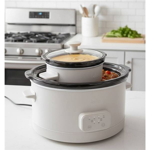 Bella Slow Cooker With 4 Pieces, Model Number Unknown