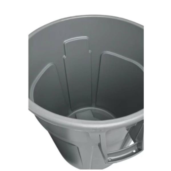 Rubbermaid BRUTE 32 Gallon Gray Trash Container **NO LID**