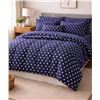 Image 1 : Bed In A Bag – Comfy King Size 7-Piece Comforter Set With Polka Dot Design