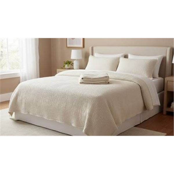 Set with Two Pillow Covers and One Duvet Cover