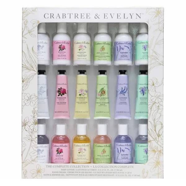Crabtree & Evelyn The Complete Collection Set with 18 Pieces