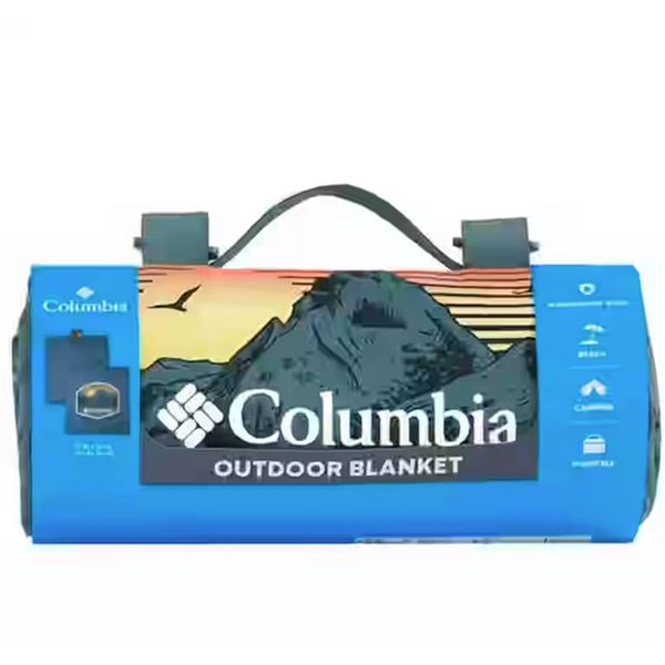 Columbia Outdoor Blanket, 72 IN x 72 IN (182 CM x 182 CM)