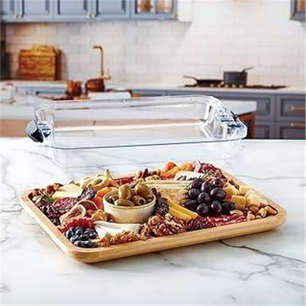 Build-a-Board by Kamenstein Bamboo Serving Board