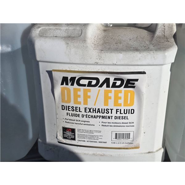 McDade DEF/FED Diesel Exhaust Fluid, 24×9.46L Containers