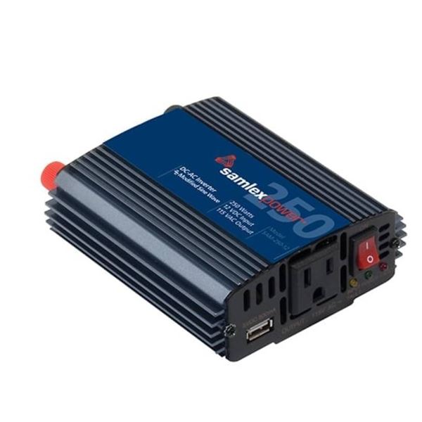 Samlex Explorer Power Inverter 250 Watts for 12V Battery