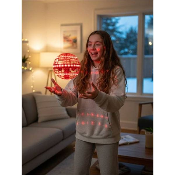 Lumisphere Hand-Controlled Action Orb with LED Light Features
