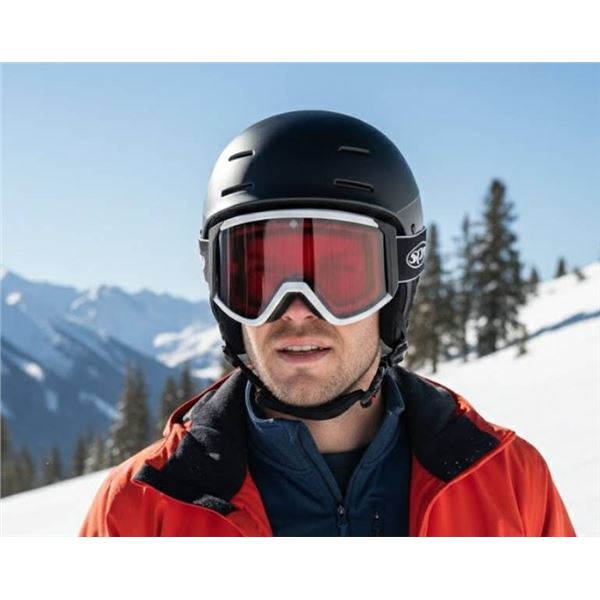 Spy Raider Snow Goggles OG Black with Mixed Light Lens