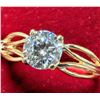 Image 3 : $2500, 10K(1.45g),  LAB DIAMOND (0.55ct)RING, size 5, appraised value $2500