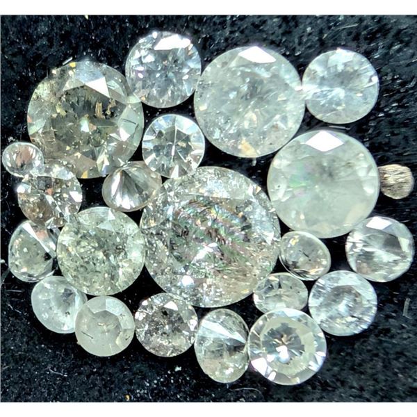 $2000,  NATURAL DIAMOND(APP 1CT) ASSORTED SIZES (RANDOMLY SELECT) , retail value $2000