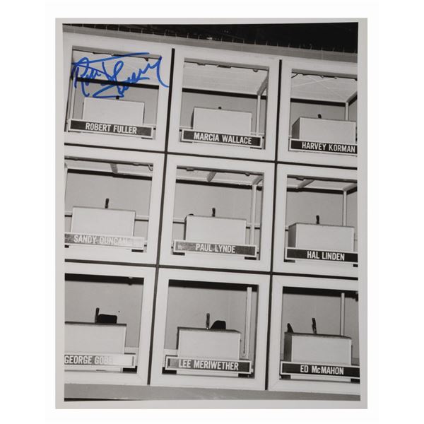 A Robert Fuller signed "Hollywood Squares" Publicity Photo.