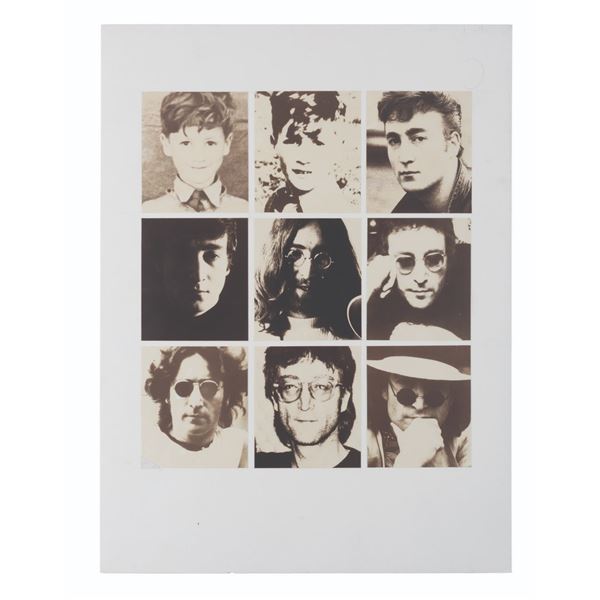 A John Lennon Lifetime Photo Layout.