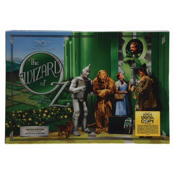 A "The Wizard of OZ 70th DVD, Book & Watch Set.