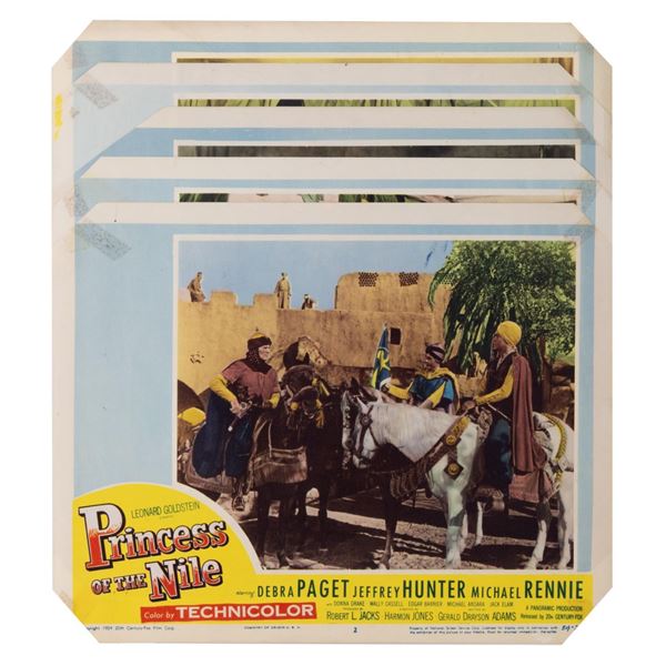 A Collection of "Princess of the Nile" Lobby Cards.