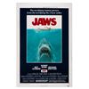 Image 1 : A Laminated Original Jaws One-Sheet.