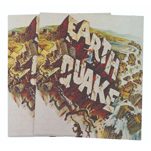 A Pair of "Earthquake" Movie Puzzle Samples.