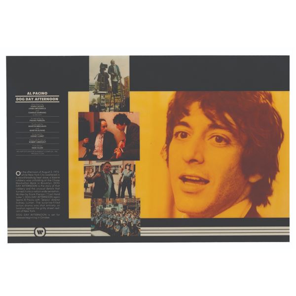 A "Dog Day Afternoon" Pre-Release Ad Page.