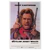 Image 1 : A "The Outlaw Josey Wales" Merchandise Poster Sample.