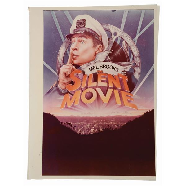 A Mel Brooks "Silent Movie" Poster Art.