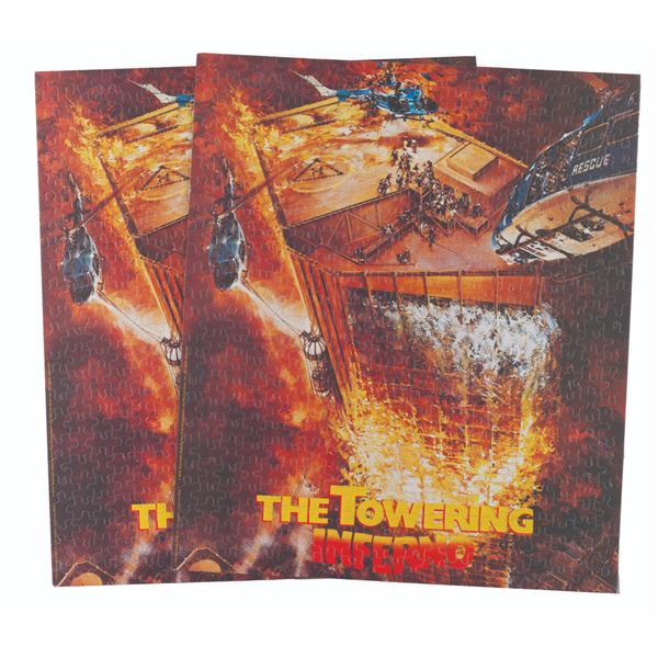 A Pair of "The Towering Inferno" Puzzle Samples.