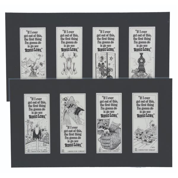 An Ad Campaign for "Bingo Long" by Mad Magazine Artist Don Martin.